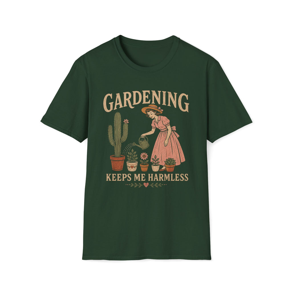 Gardening Keeps Me Harmless T-Shirt