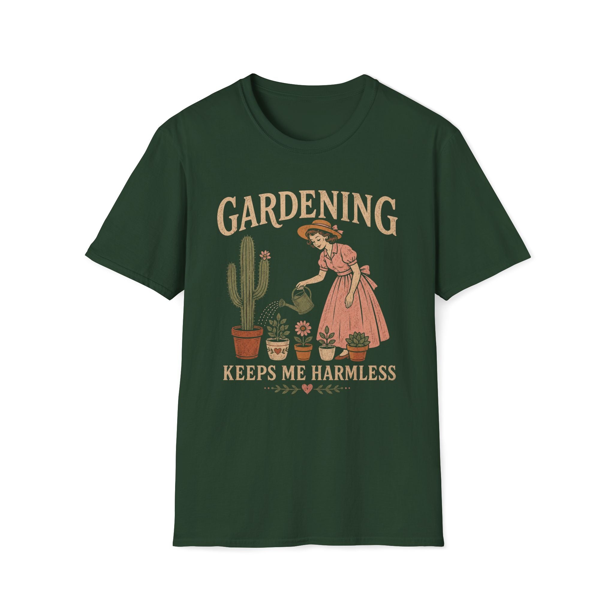 Gardening Keeps Me Harmless T-Shirt