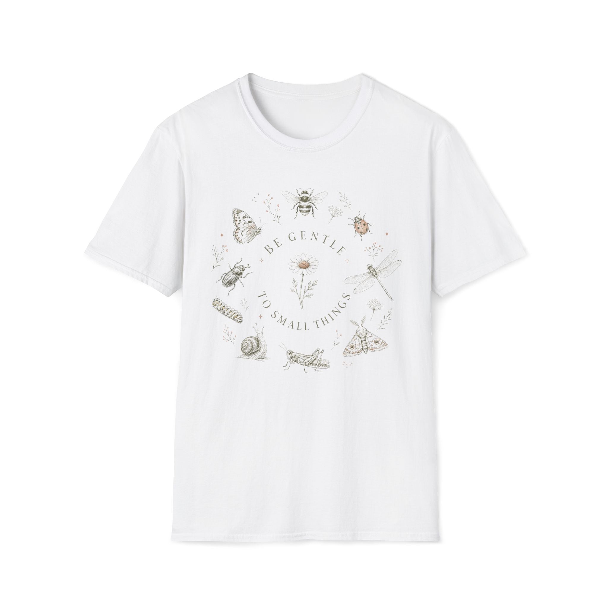 Be Gentle To Small Thinks Garden Friends T-Shirt