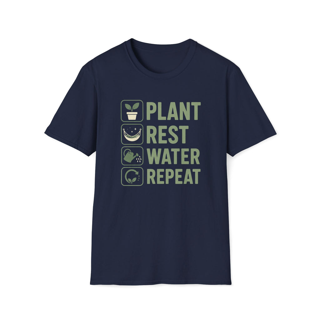 Plant Rest Water Repeat T-Shirt