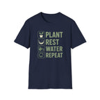 Plant Rest Water Repeat T-Shirt