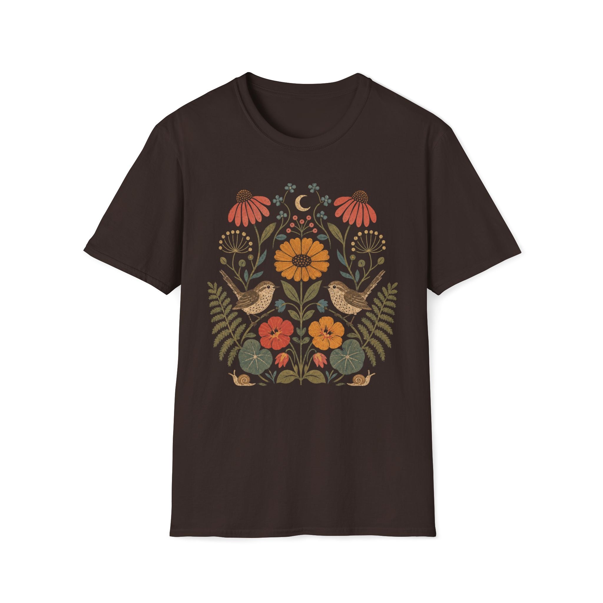 Robin Moonlight Meadow  T-Shirt