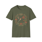Hummingbird Flower Cirle T-Shirt