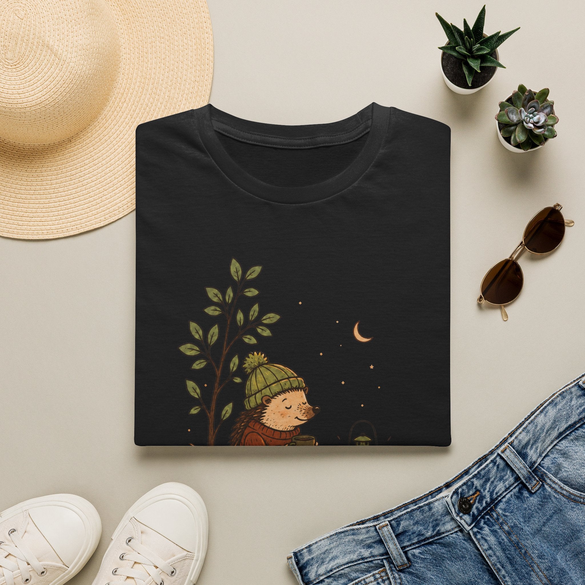 Cozy Hedgehog Garden Club T-Shirt