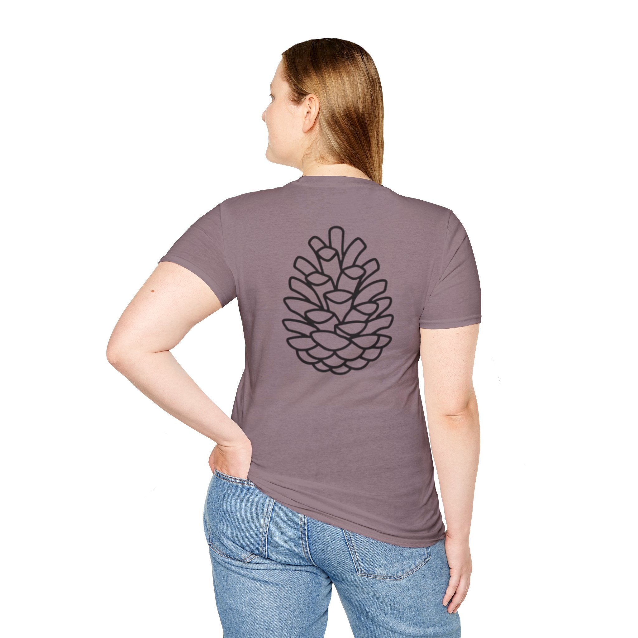 Quiet Pinecone Botanical T-Shirt by Zen & Zucchinis Slow Garden Club