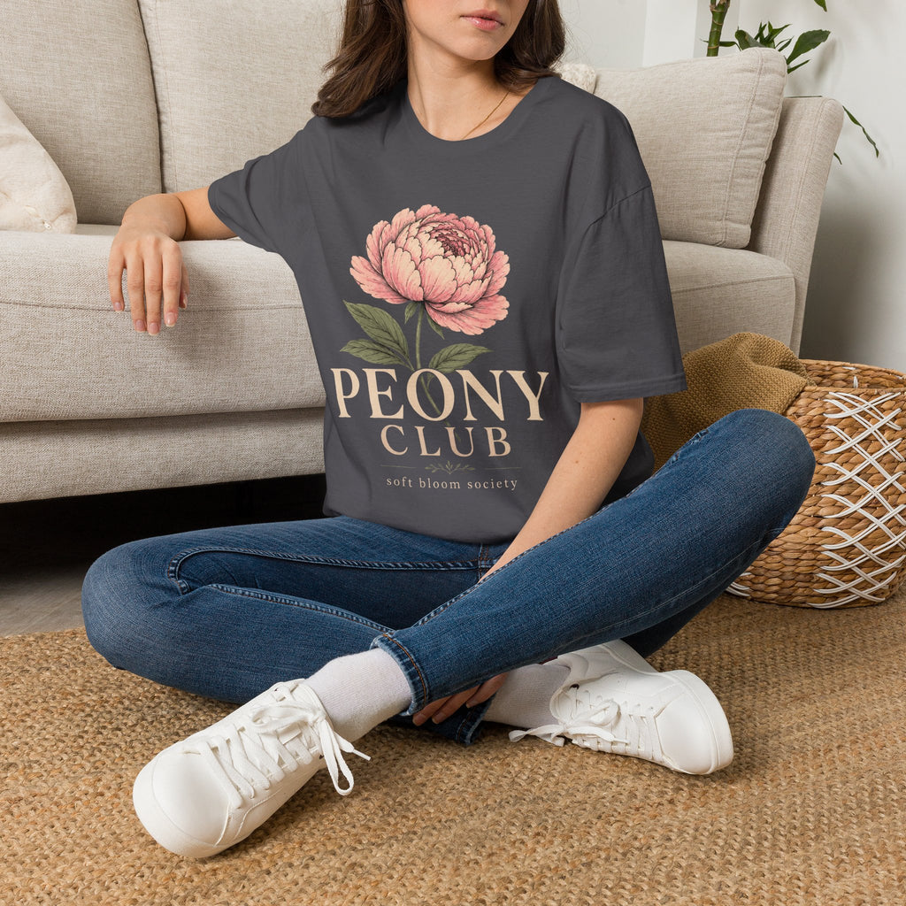 Peony Flower Club T-Shirt