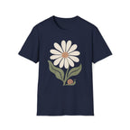 Flower & Snail Garden T-Shirt
