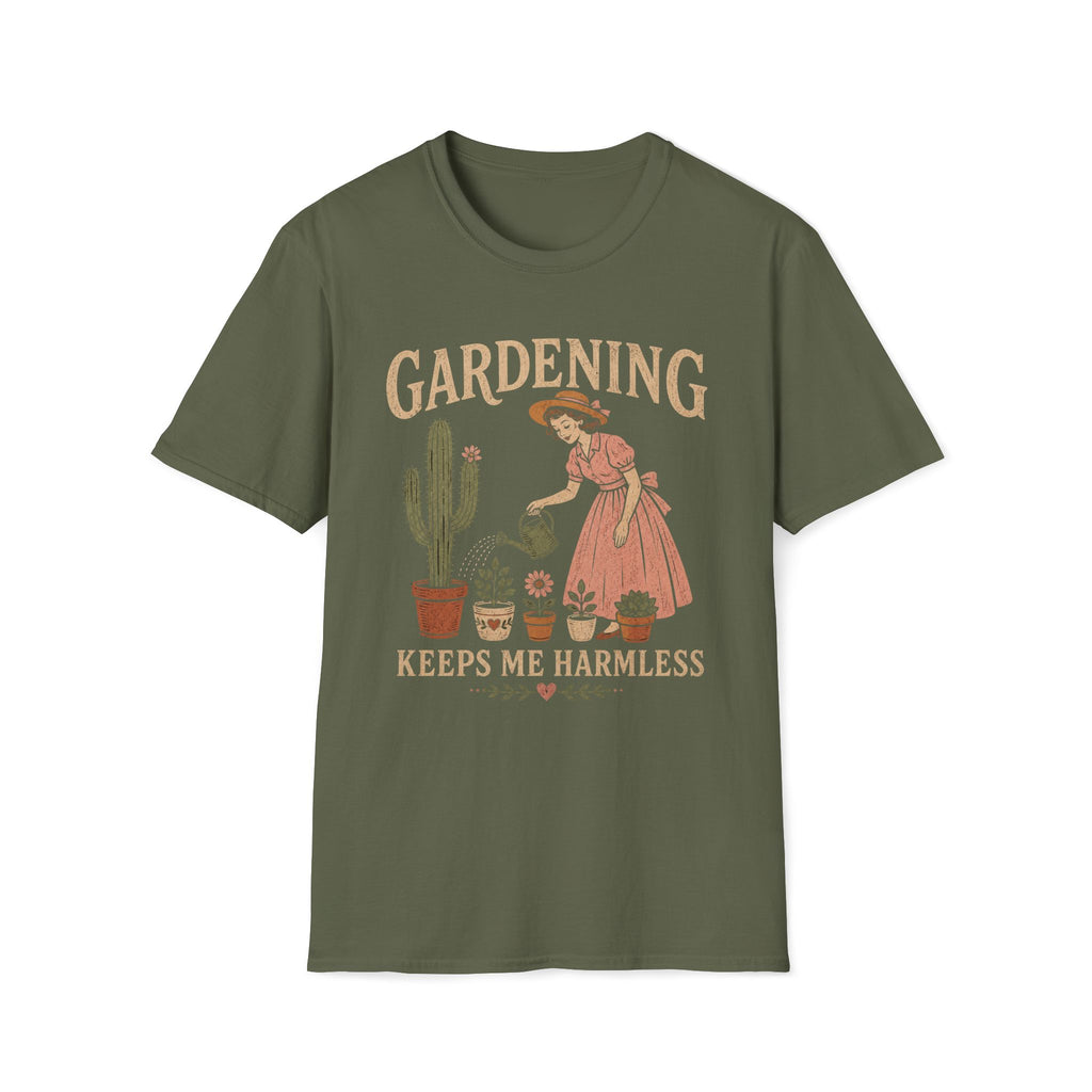 Gardening Keeps Me Harmless T-Shirt