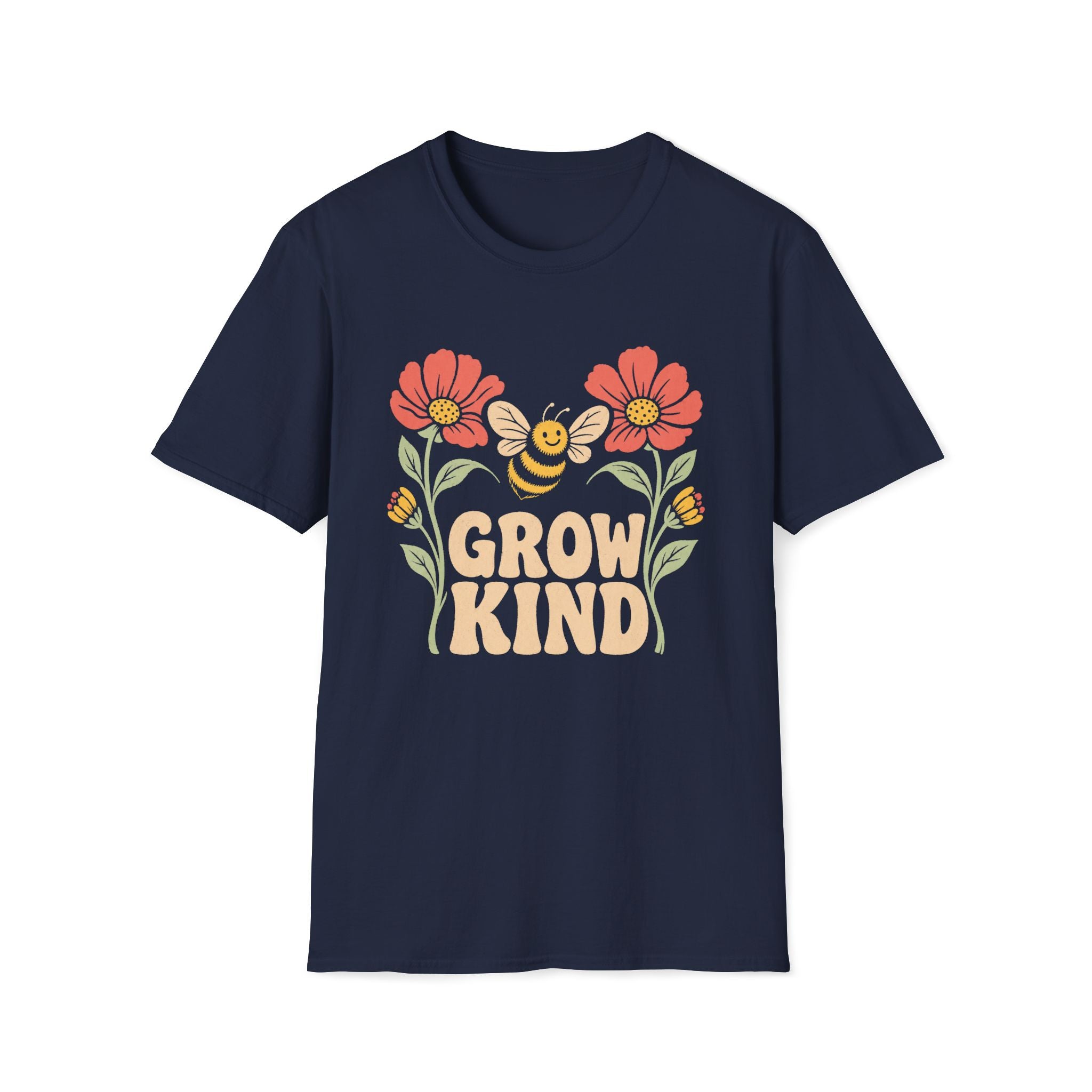 Grow Kind Flower Bee T-Shirt