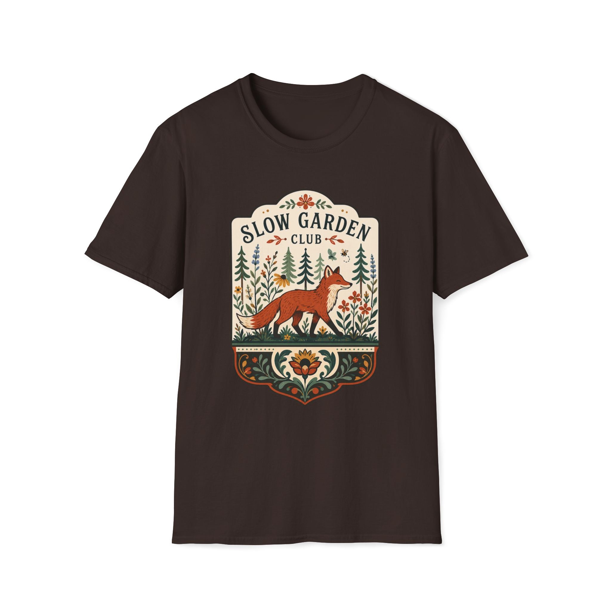 The Local Fox Slow Garden Club T-Shirt