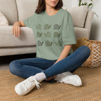 Slow Garden Snails T-Shirt by Zen & Zucchinis Slow Garden Club