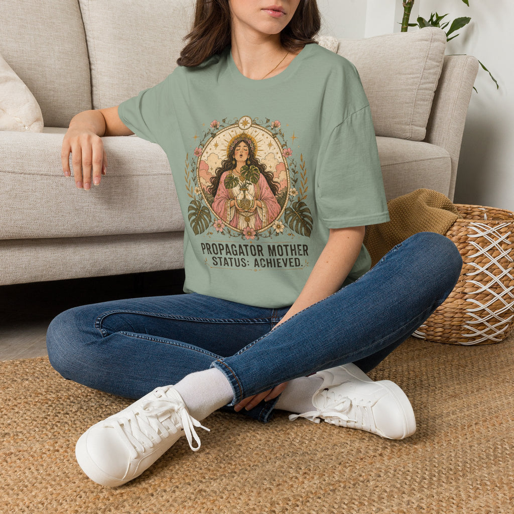 Propagator Mother Garden T-Shirt by Zen & Zucchinis Slow Garden Club