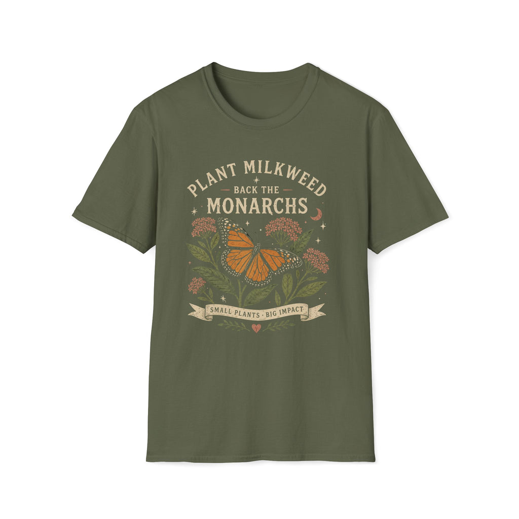 Plant Milkweed Monarch T-Shirt