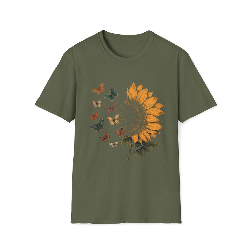 Sunflower Butterflies T-Shirt