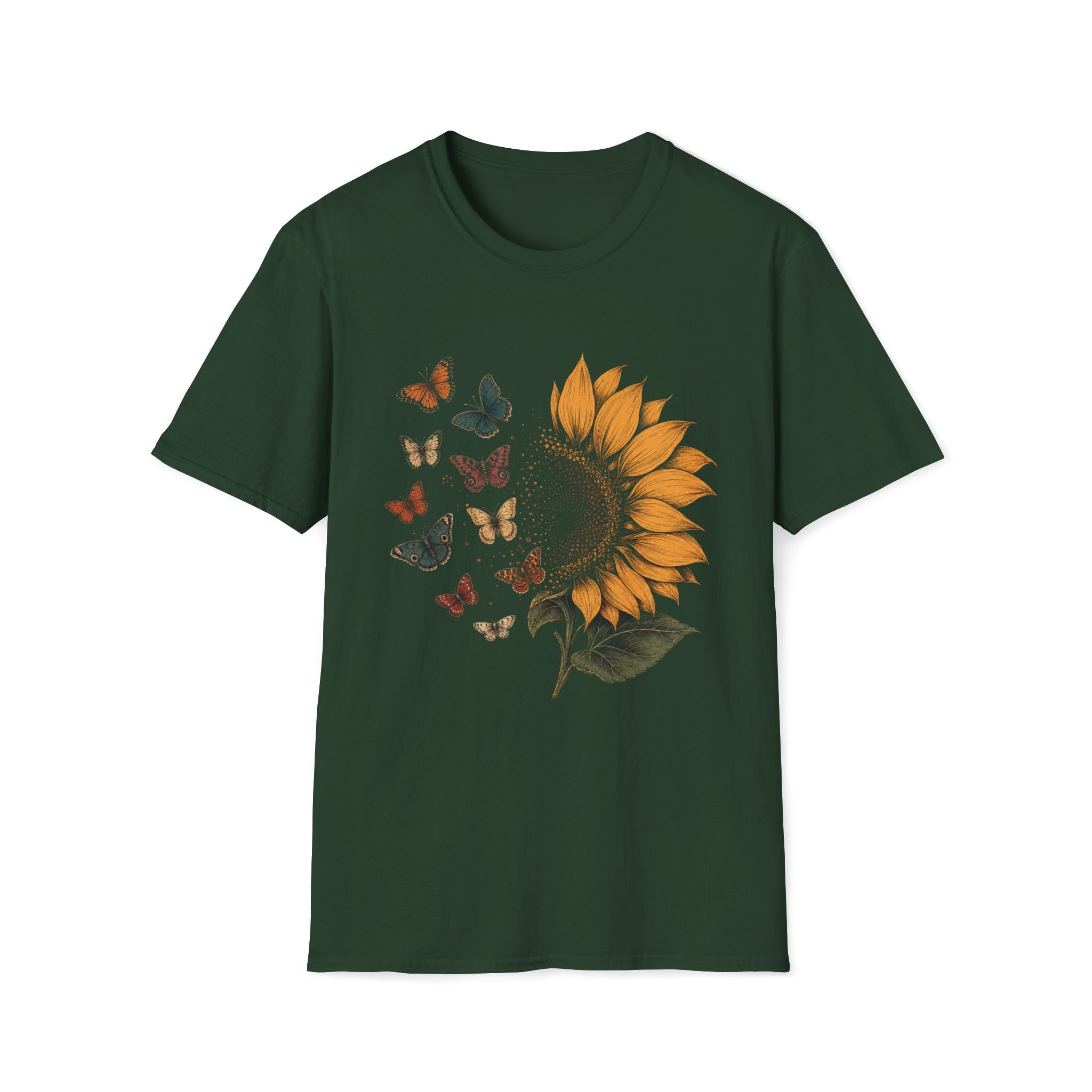 Sunflower Butterflies T-Shirt
