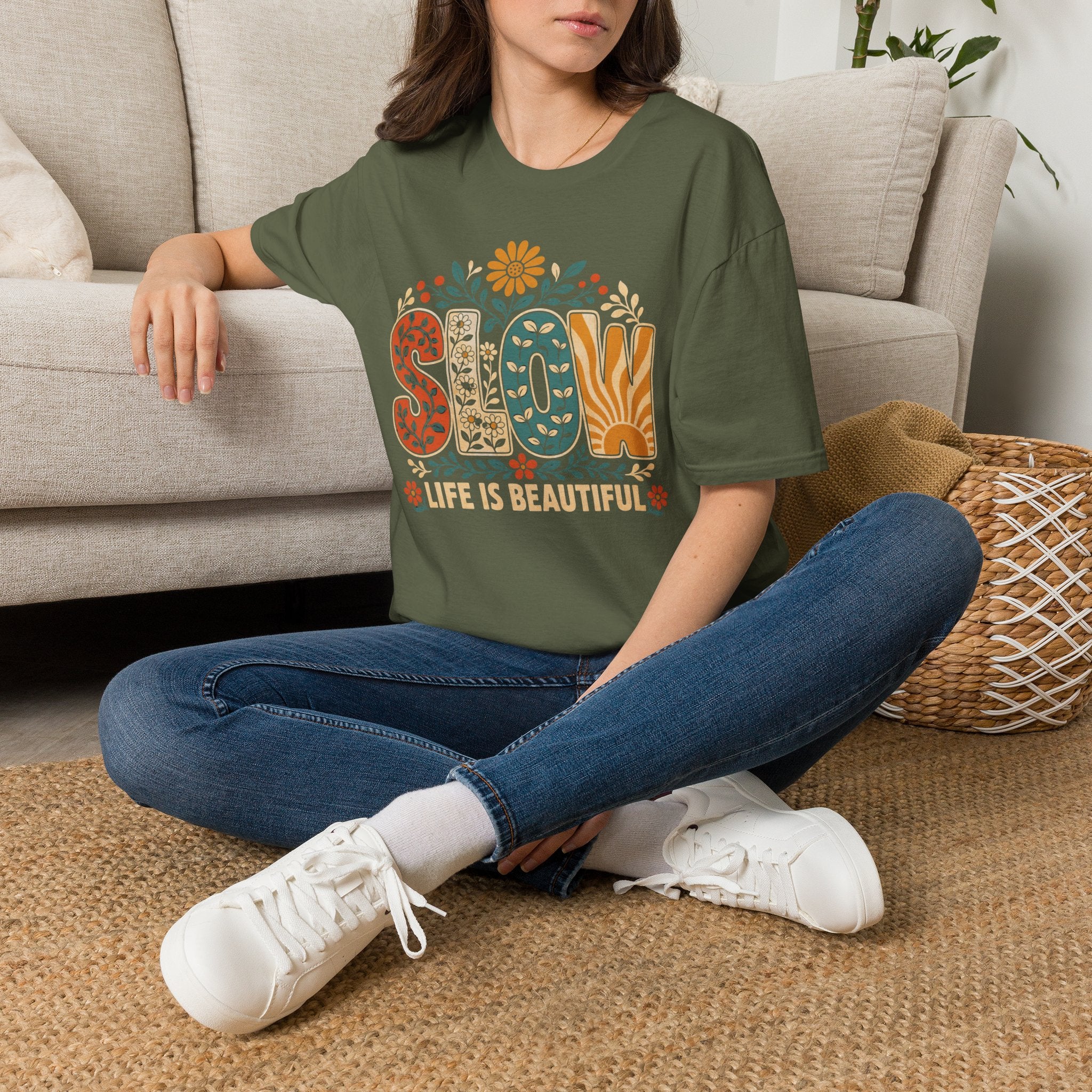 Slow Life Is Beautiful T-Shirt