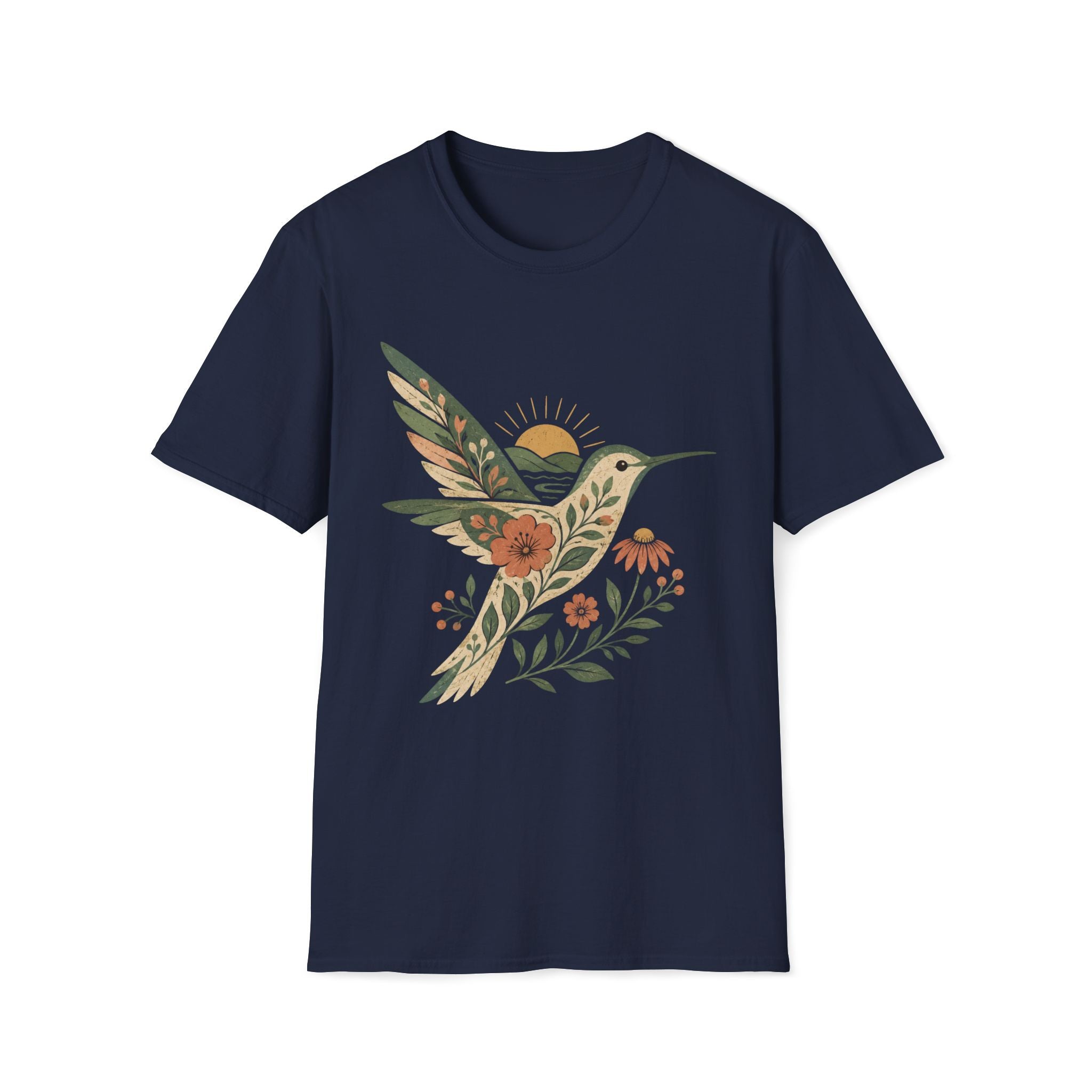 Botanical Hummingbird T-Shirt