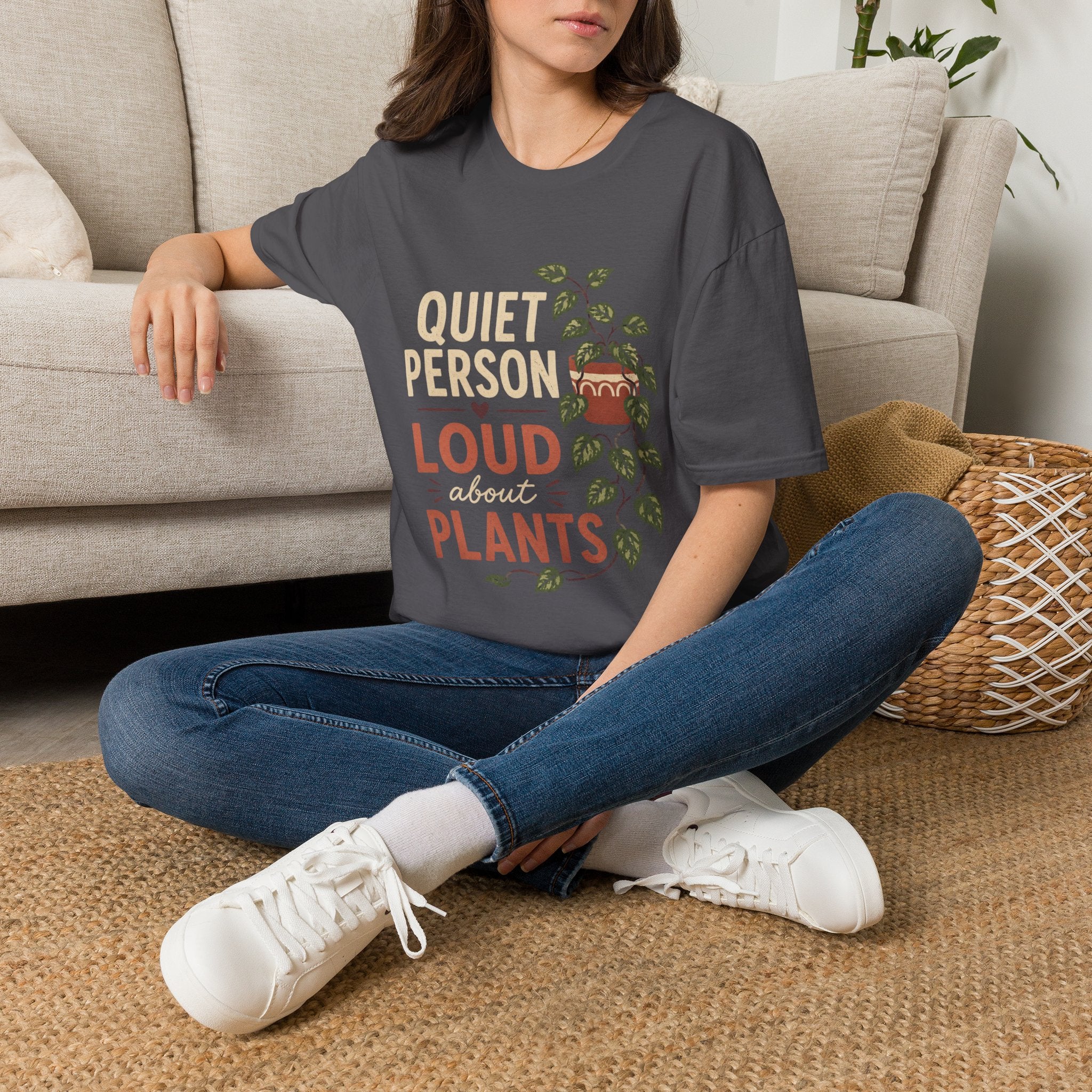 Quite Person Loud About Plants T-Shirt