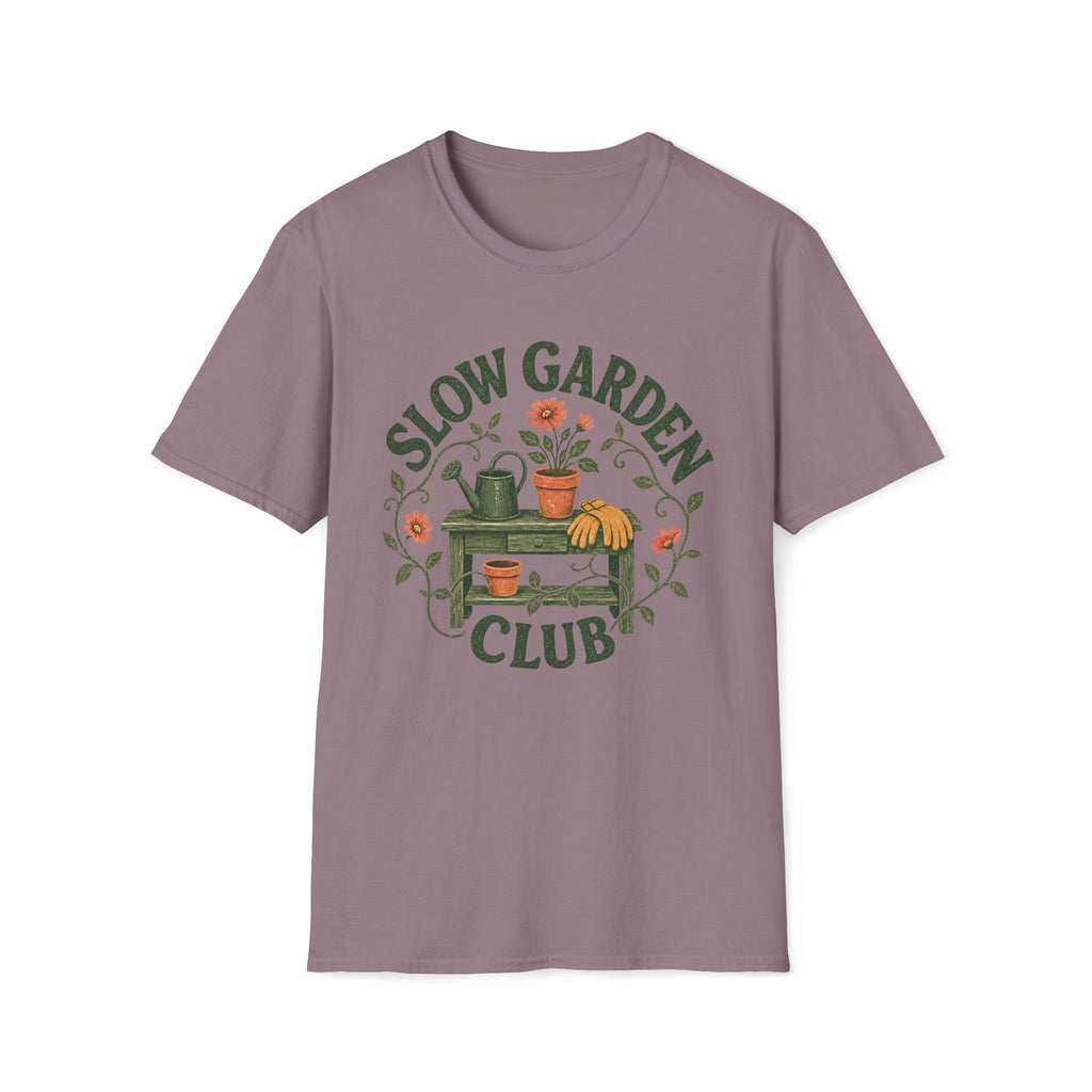Slow Garden Club Garden Bench T-Shirt