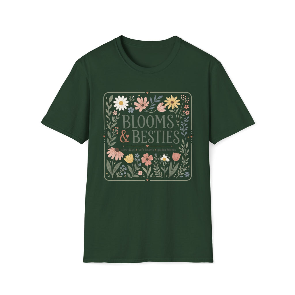Blooms And Besties Garden T-Shirt