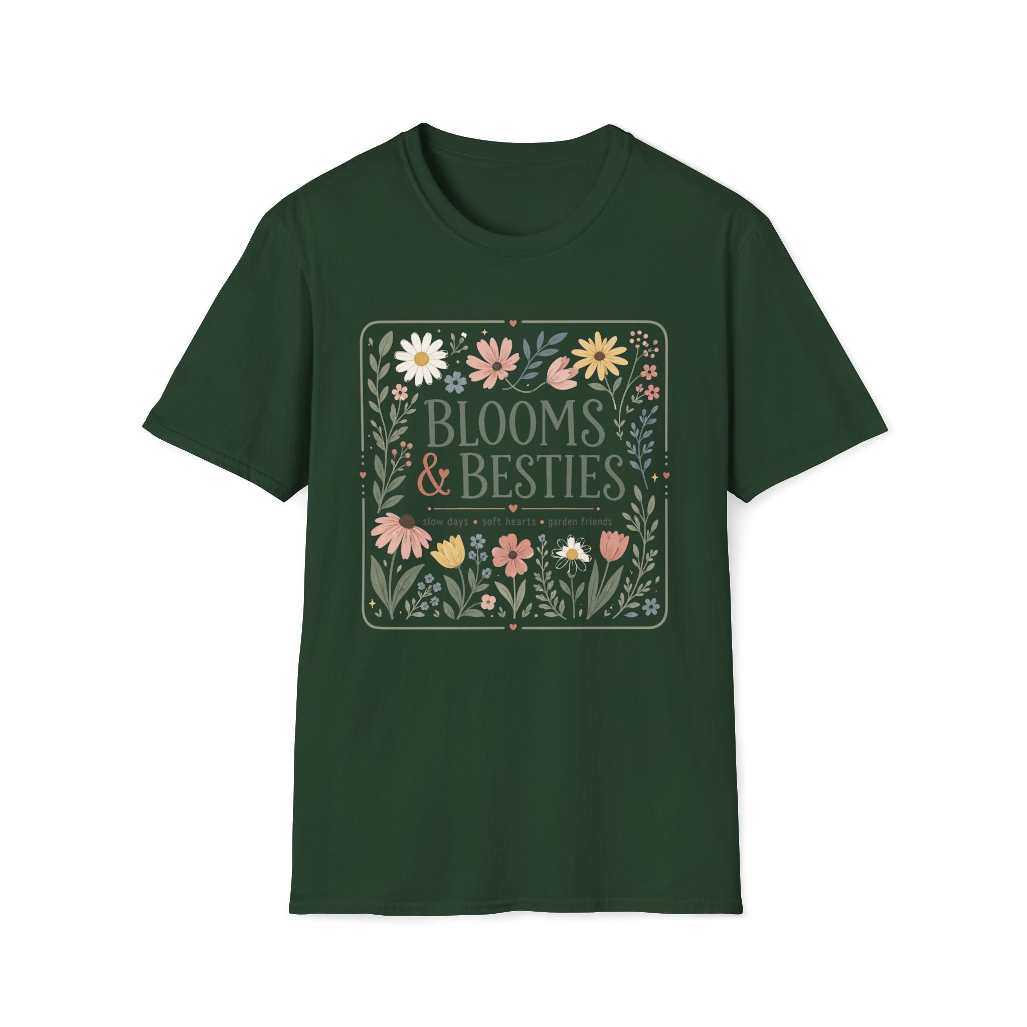 Blooms And Besties Garden T-Shirt