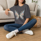 Flower Butterfly Beauty Garden T-Shirt