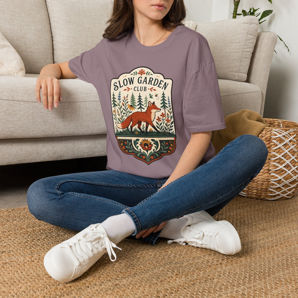 The Local Fox Slow Garden Club T-Shirt