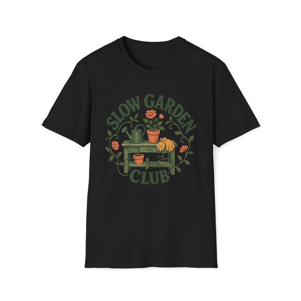 Slow Garden Club Garden Bench T-Shirt