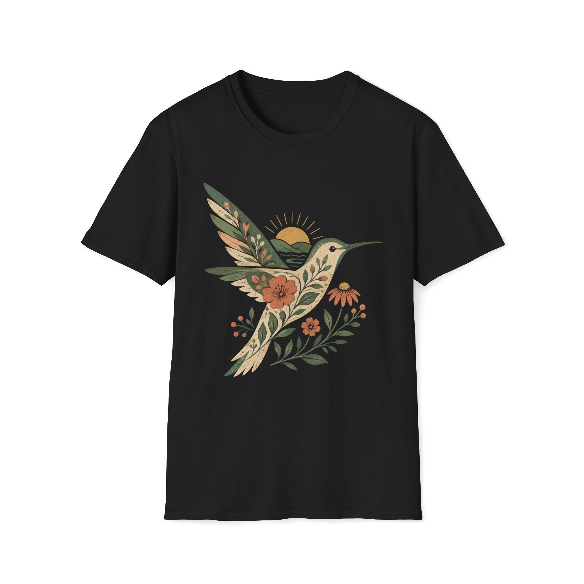 Botanical Hummingbird T-Shirt