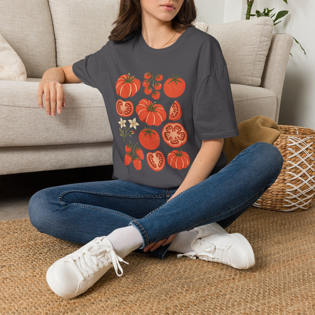 Tomato Selection Slow Gardener T-Shirt by Zen & Zucchinis Slow Garden Club