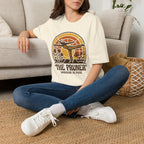 The Pruner Gardening Pose T-Shirt by Zen & Zucchinis Slow Garden Club