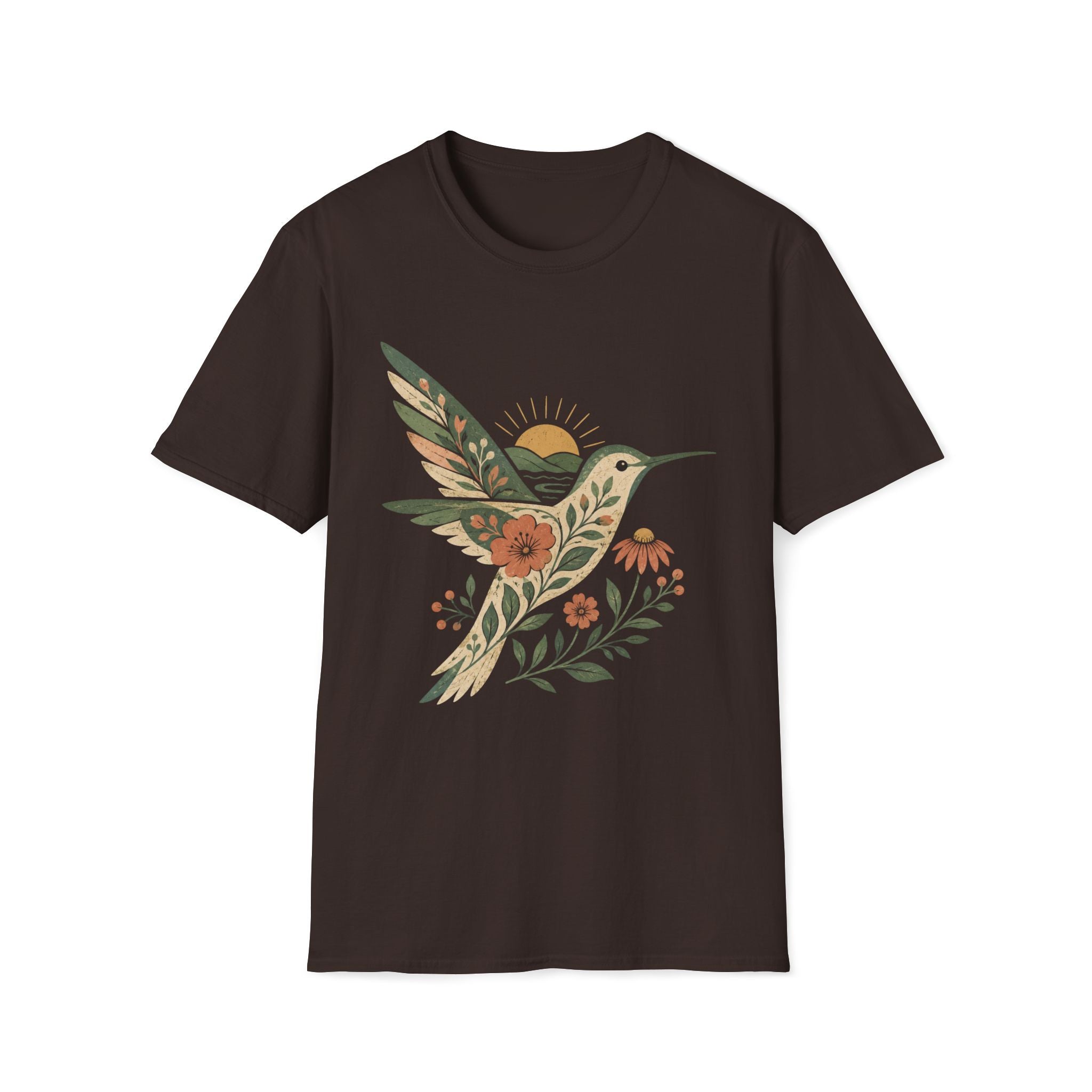 Botanical Hummingbird T-Shirt