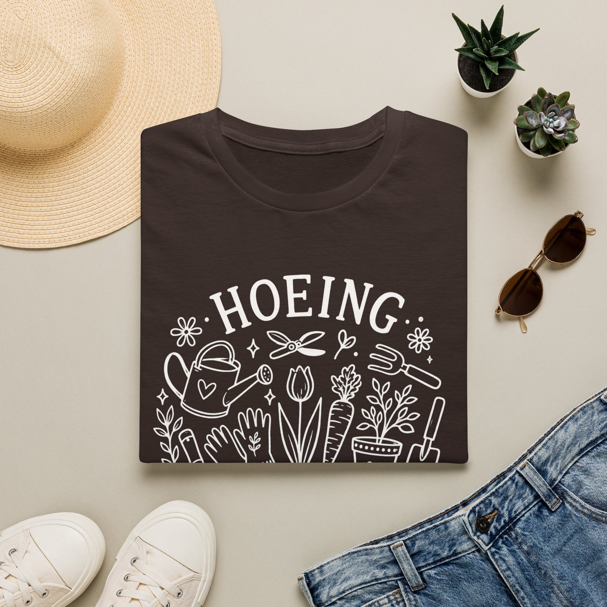 Hoeing Ain't Easy T-Shirt