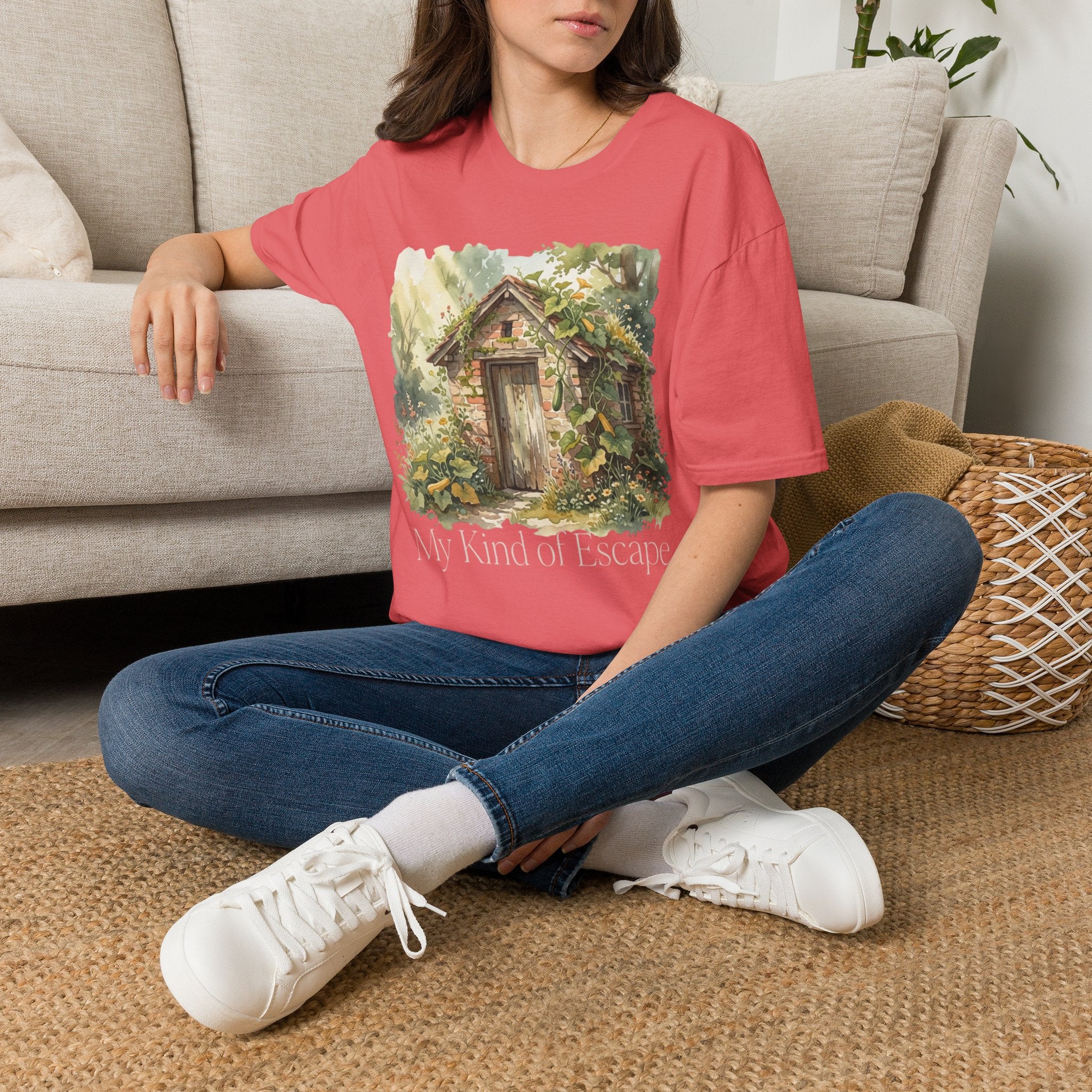 My Kind of Escape Slow Garden T-Shirt by Zen & Zucchinis Slow Garden Club