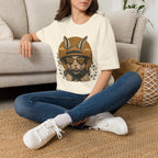 Rooted Sunset Slow Garden Bunny T-Shirt by Zen & Zucchinis Slow Garden Club