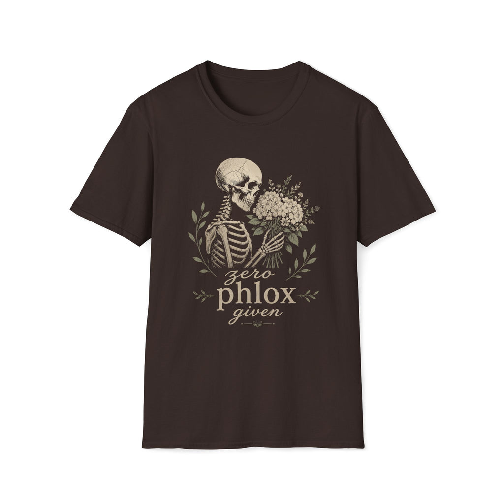 Zero Phlox Given Skeleton Flower T-Shirt