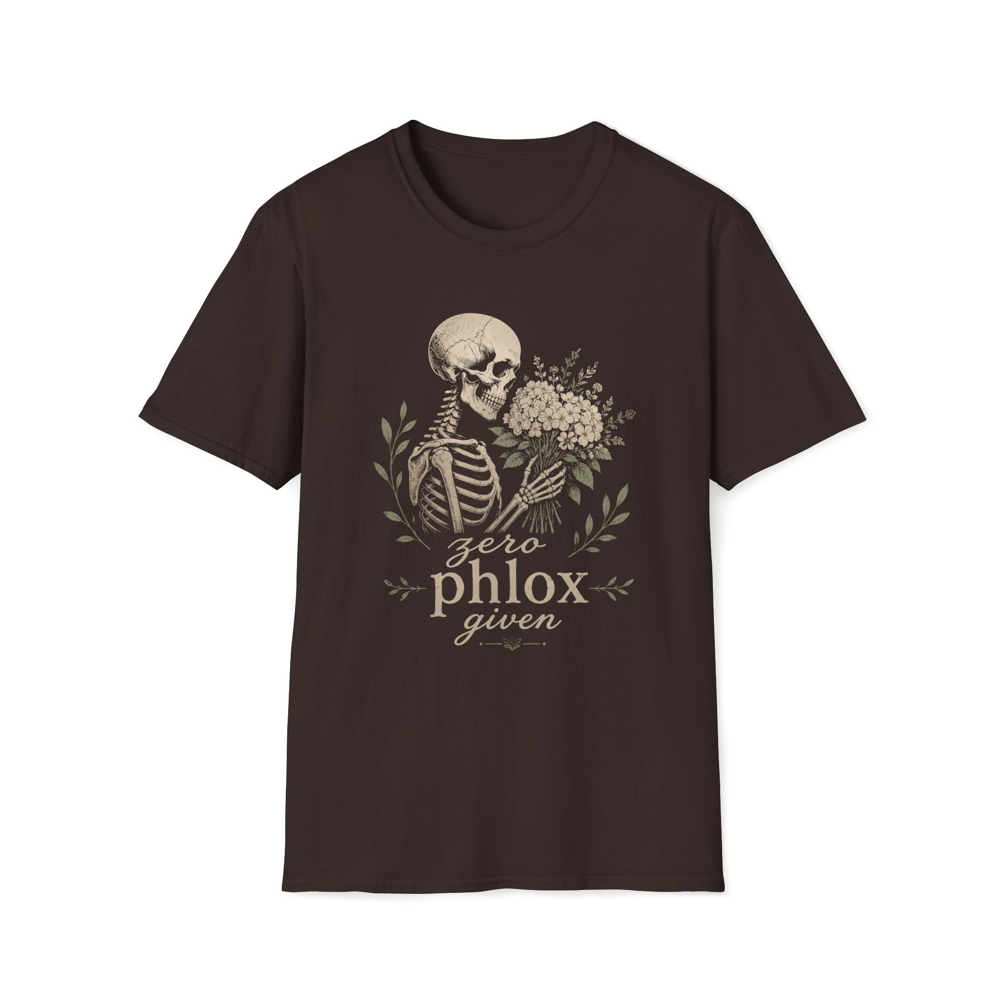 Zero Phlox Given Skeleton Flower T-Shirt