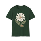 Flower & Snail Garden T-Shirt