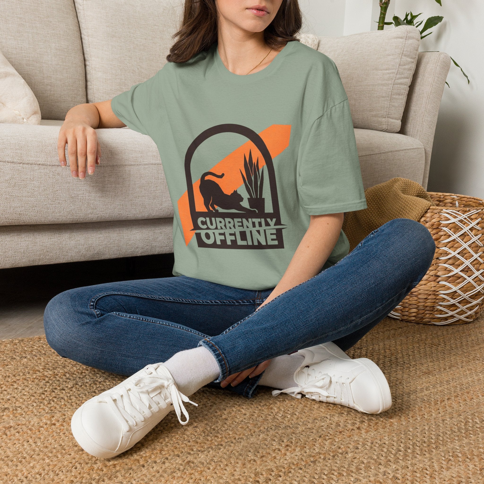 Currently Offline Cat T-Shirt
