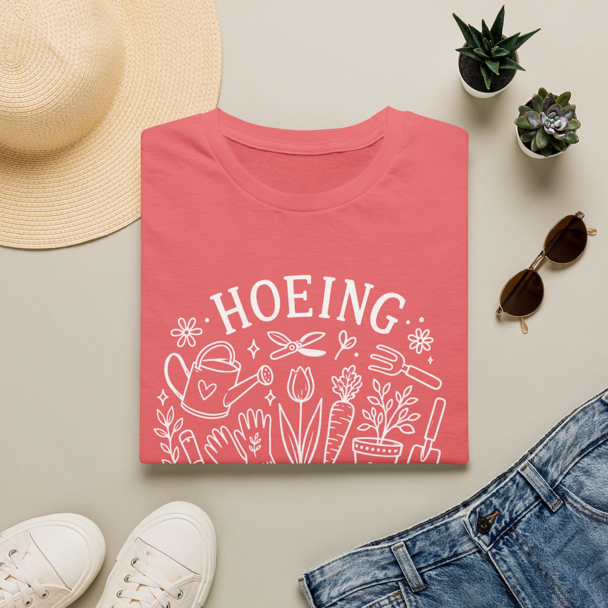 Hoeing Ain't Easy T-Shirt