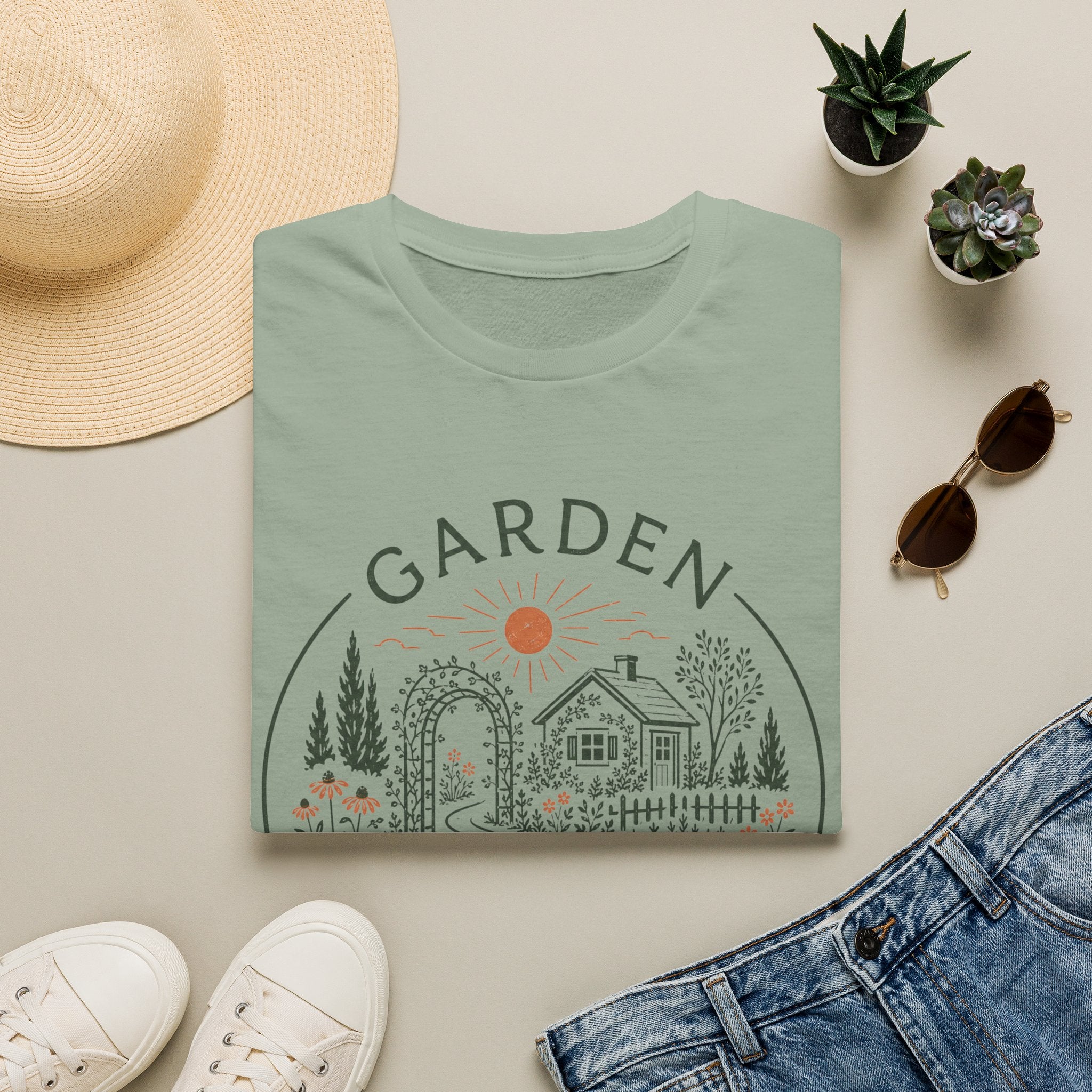 Wonder Awaits Garden View T-Shirt