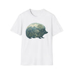 Hedgehog Garden Silhouette T-Shirt