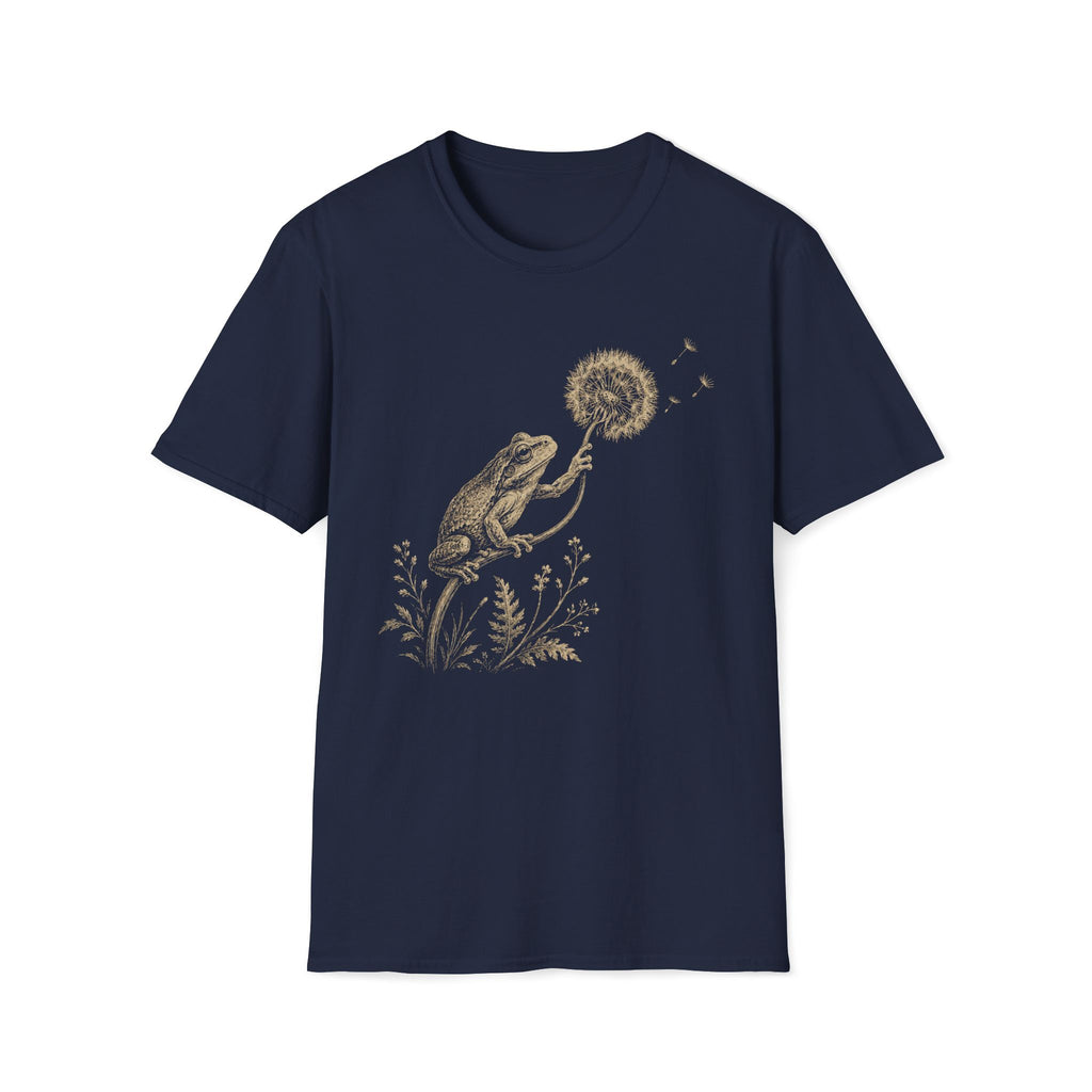 Frog with Dandelion Wish T-Shirt