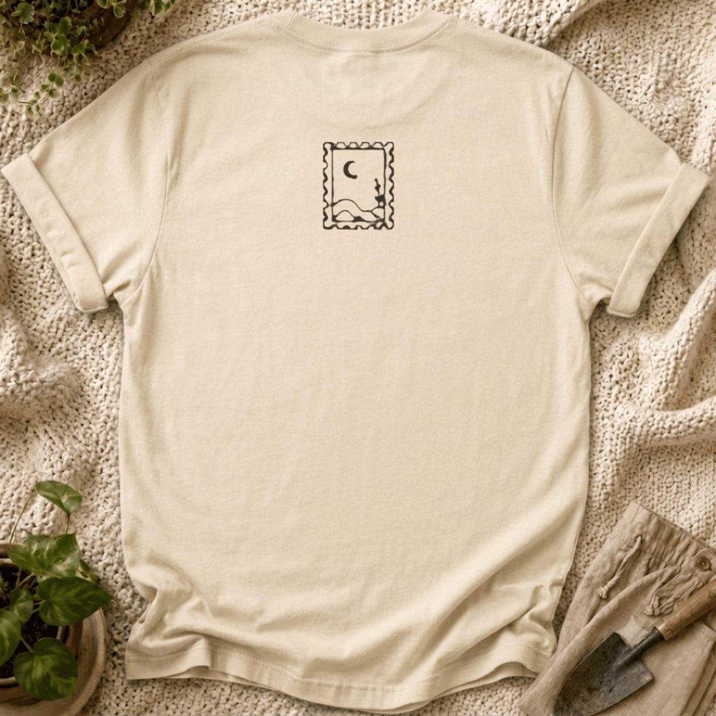 Sun & Moon Fineline Desert View T-Shirt by Zen & Zucchinis Slow Garden Club