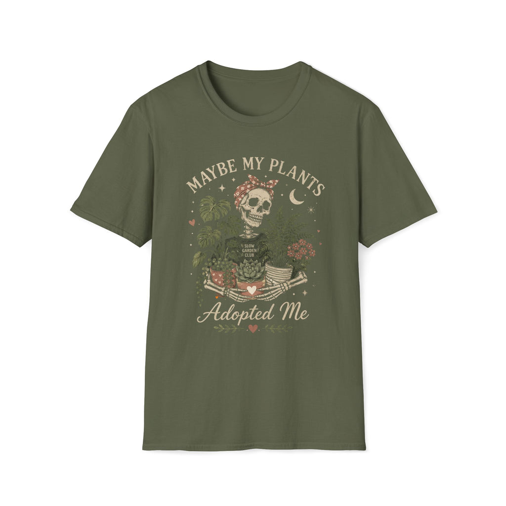 Maybe Plant Adopted Me Skelleton T-Shirt