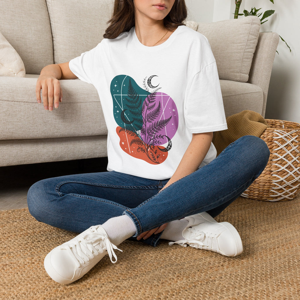 Moon Fern Slow Garden T-Shirt by Zen & Zucchinis Slow Garden Club