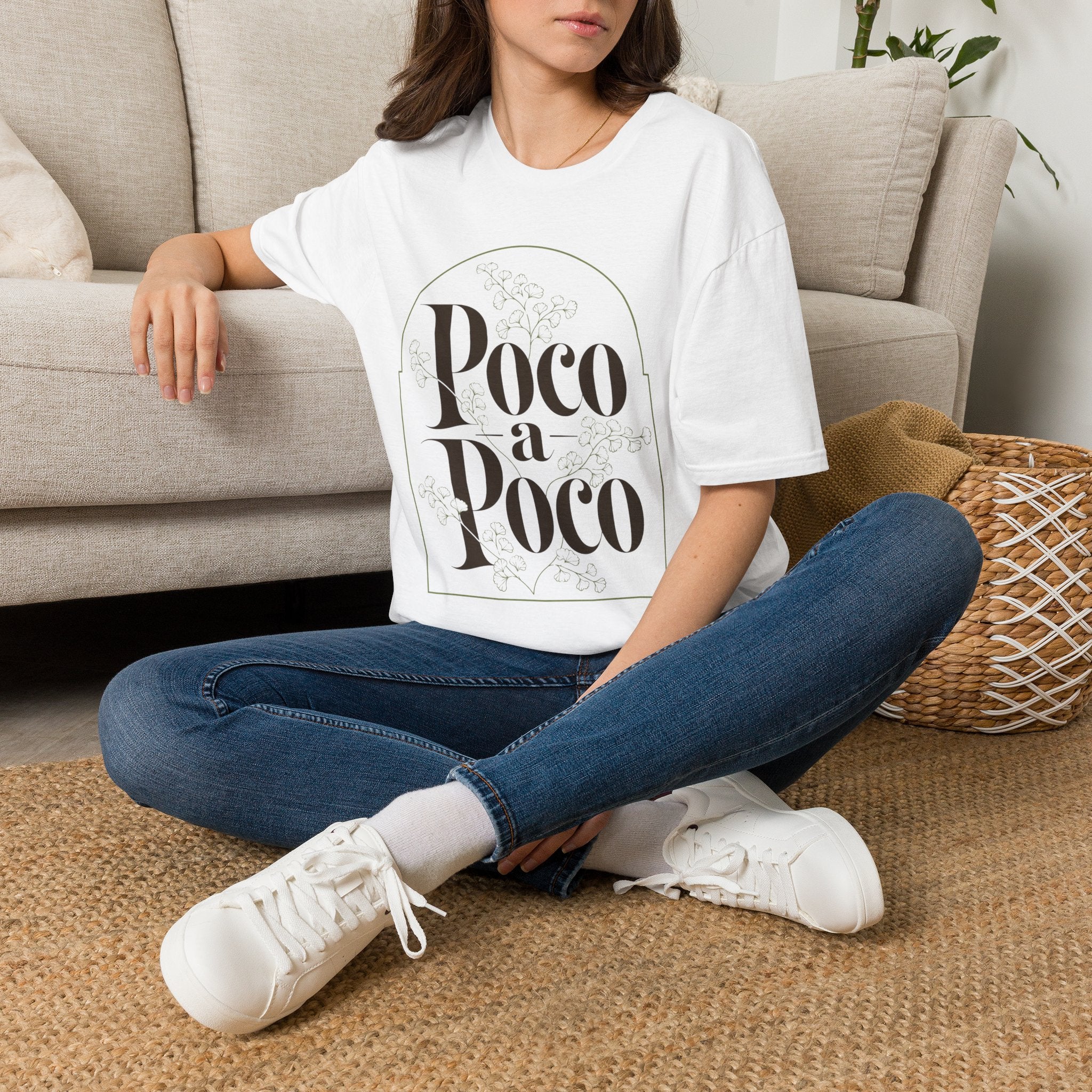 Poco a Poco Garden T-Shirt by Zen & Zucchinis Slow Garden Club