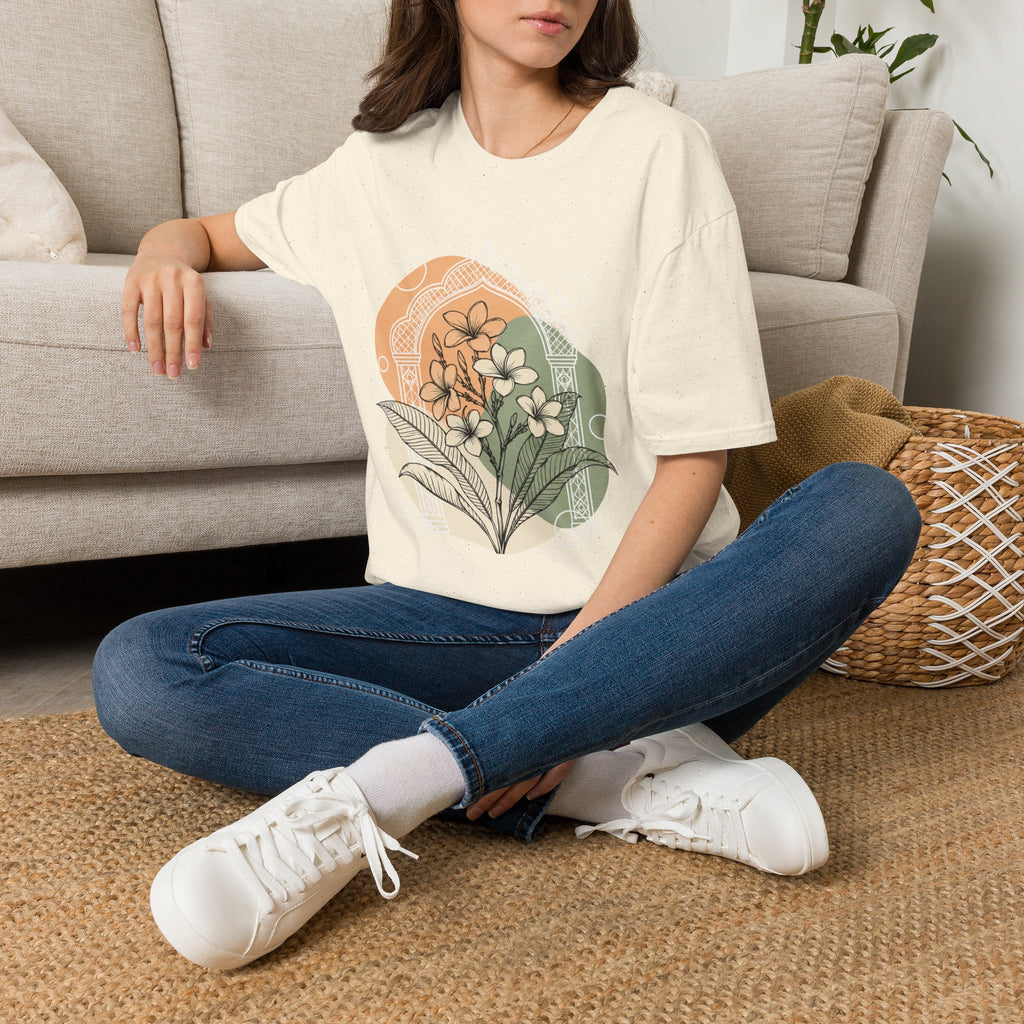 Bohemian Flower Graphic T-Shirt by Zen & Zucchinis Slow Garden Club