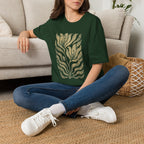 Vintage Botanical Fern Garden T-Shirt by Zen & Zucchinis Slow Garden Club