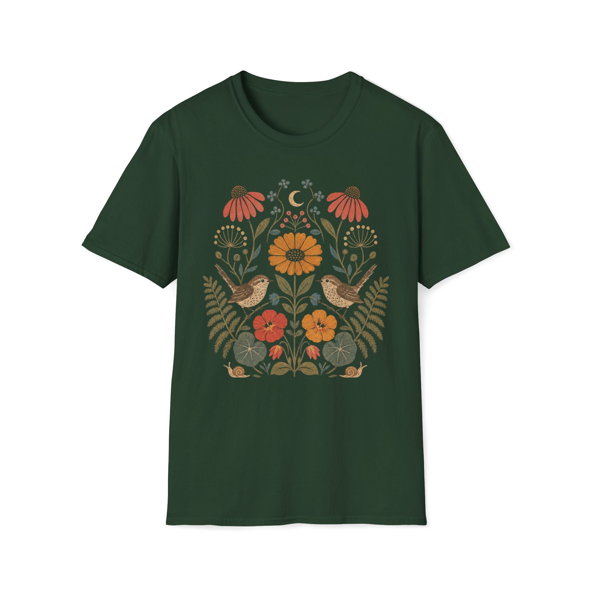 Robin Moonlight Meadow  T-Shirt